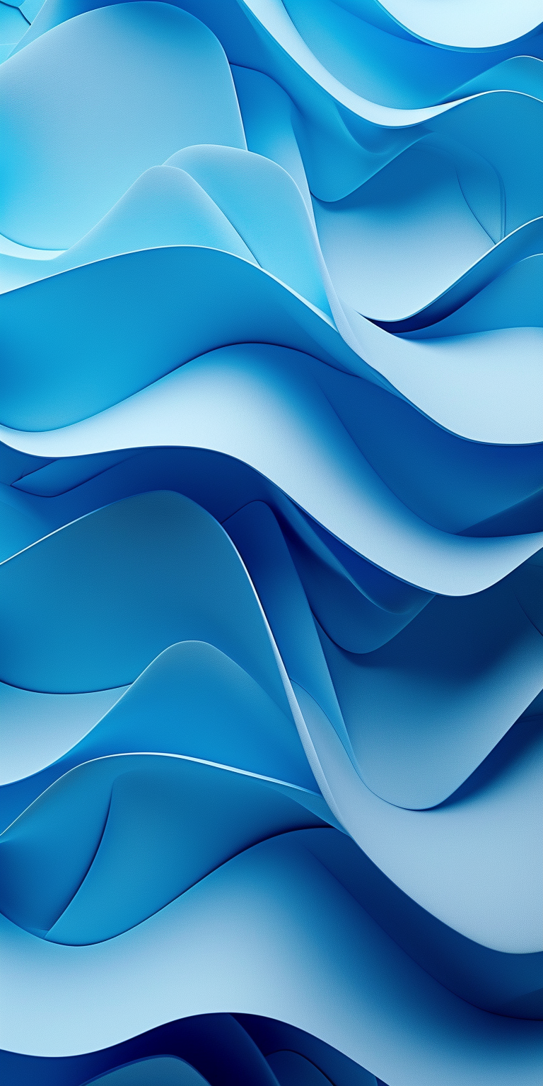 Beautiful Paper Waves Wallpapers
