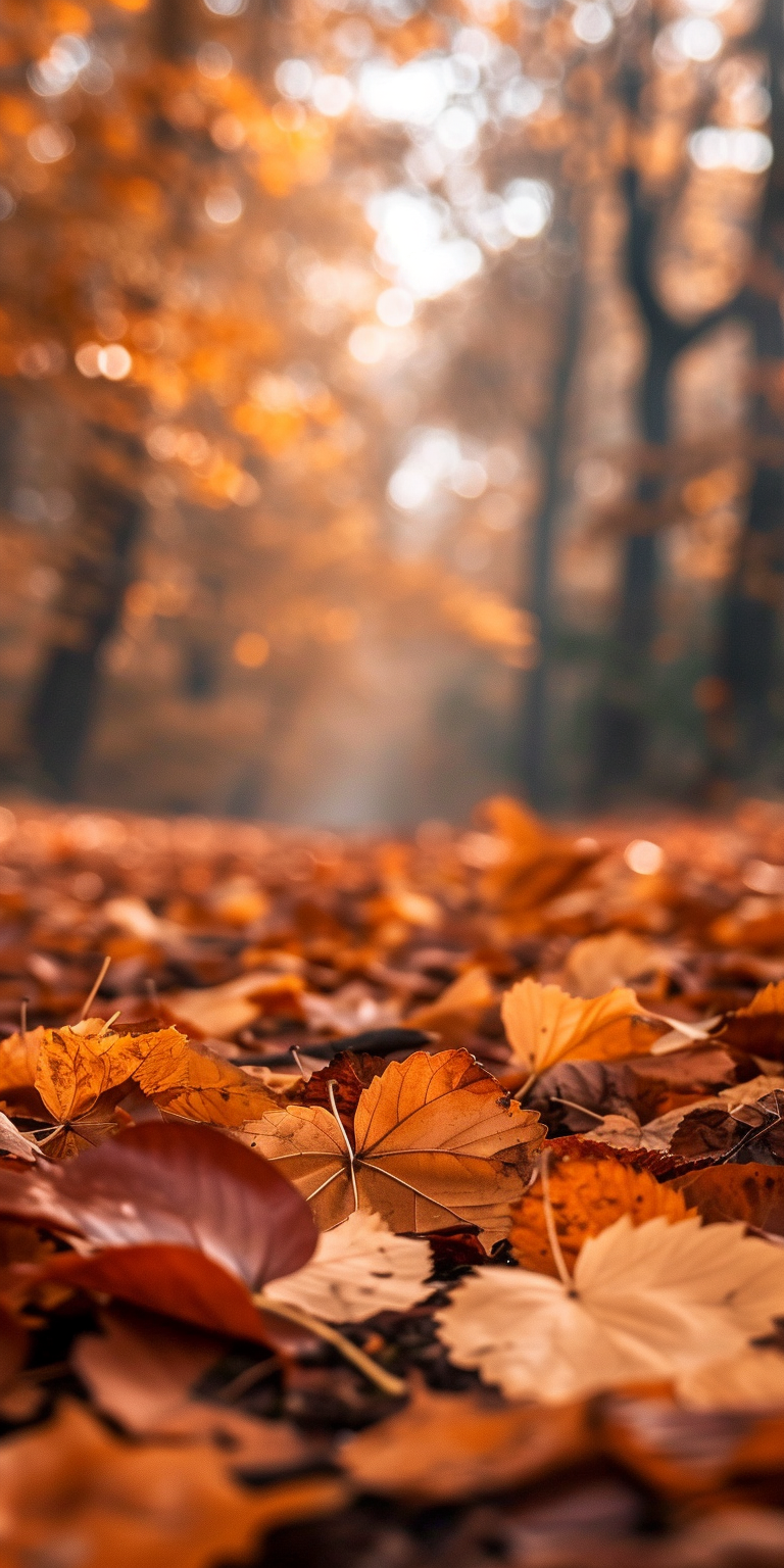 Beautiful Fall Wallpapers Walk in the Forest
