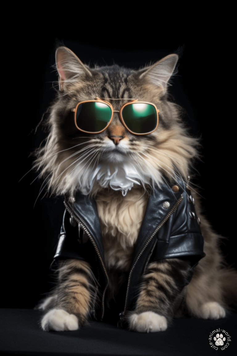 Cats as 80s Rock Stars