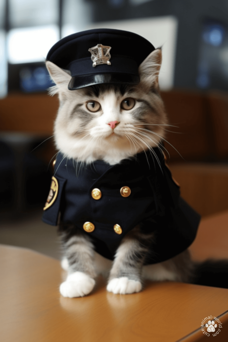 Cats as Policeman
