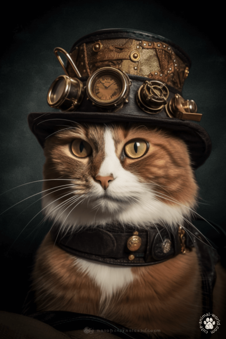 Cats as Steampunk