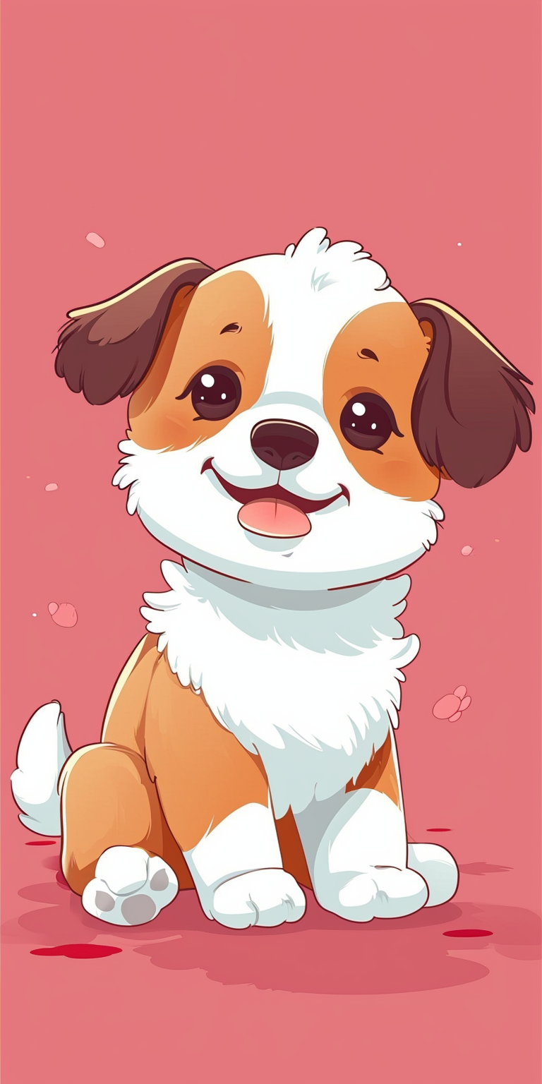 Cute Puppy Wallpapers Comic Style