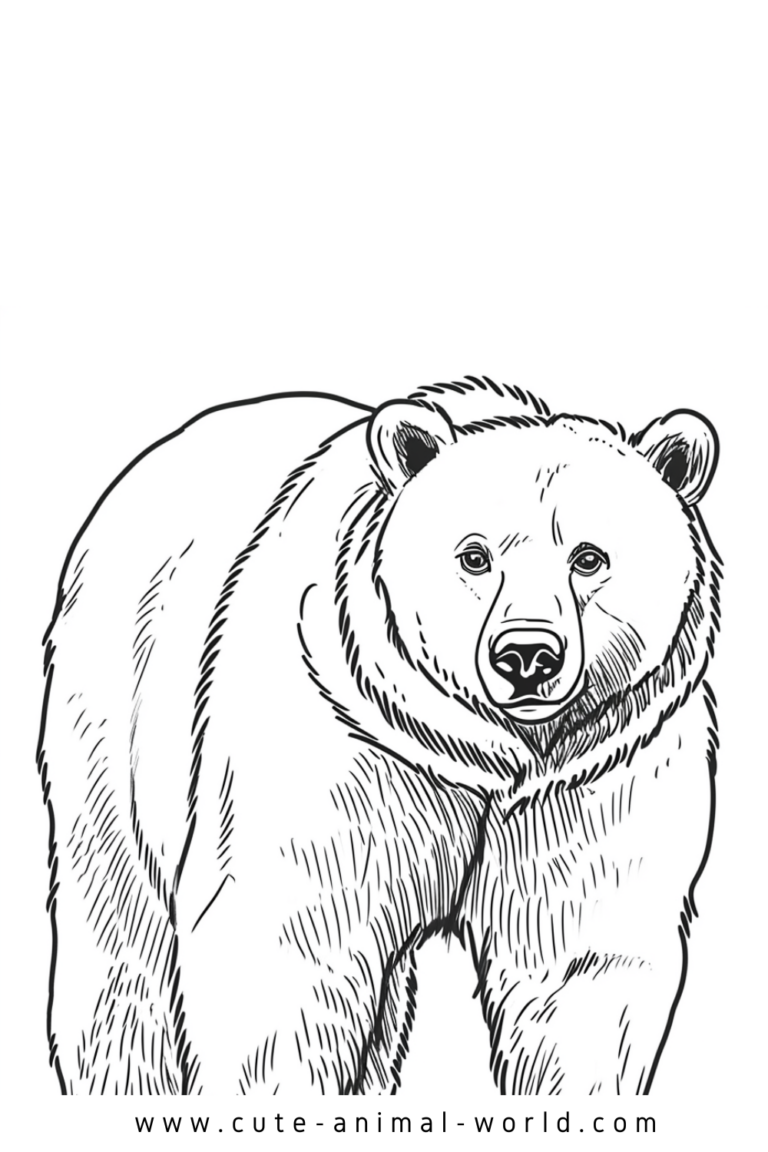 Bear Pictures to Color