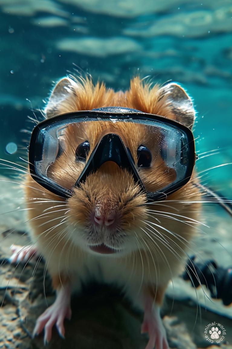 Hamsters as Divers
