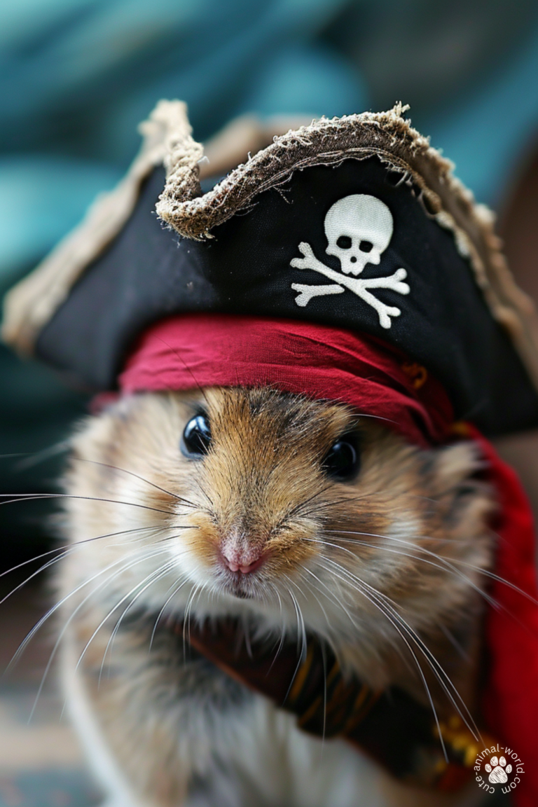 Hamsters as Pirates